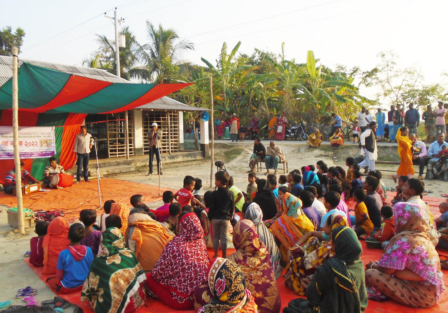 CCDB arranged a street play to prevent gender-based violence at Satkhira