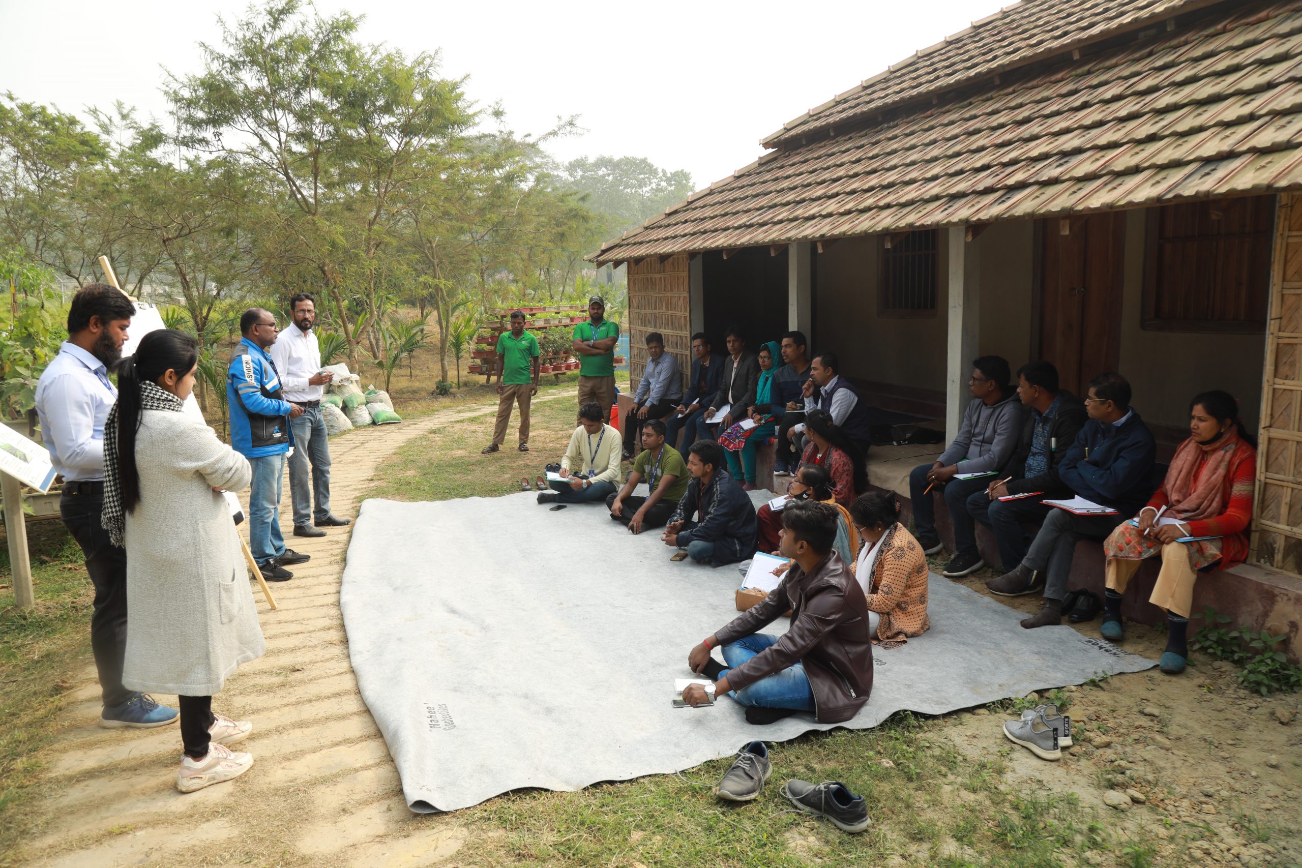 CCDB Climate Centre hosted Hands-on Training on Climate Adaptation Technology